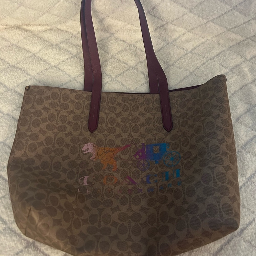Rare Coach Rexy tote